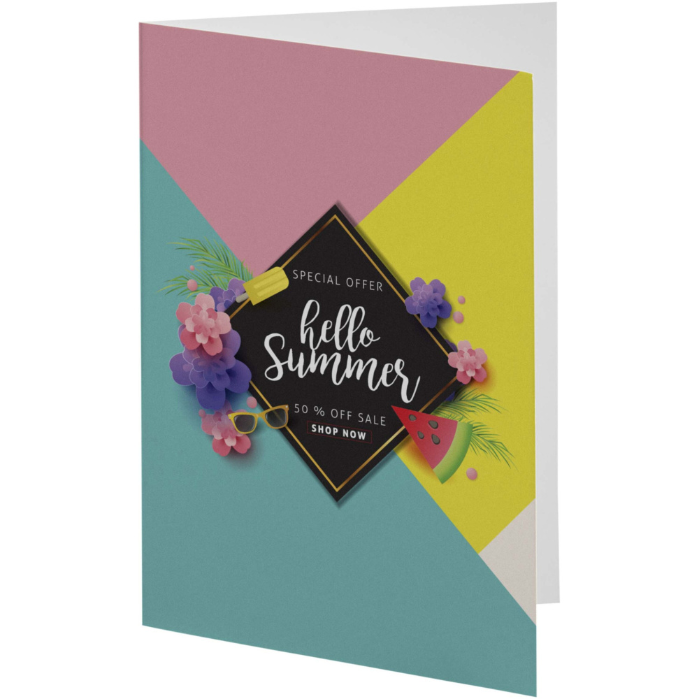 Logotrade promotional merchandise photo of: Herald A6 greeting card