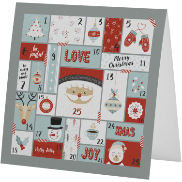 Logo trade advertising products picture of: Herald square greeting card