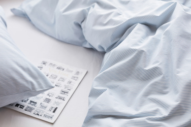 Logotrade promotional gift image of: VINGA Montgomery premium cotton bed linen, 4 pcs set