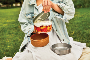 Logo trade promotional merchandise photo of: Black+Blum Glass Lunch Bowl 750ml