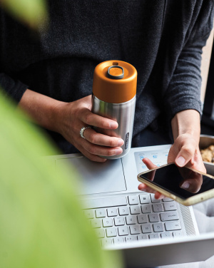 Logotrade promotional product picture of: Black+Blum Insulated Leakproof Travel Cup Stainless Steel