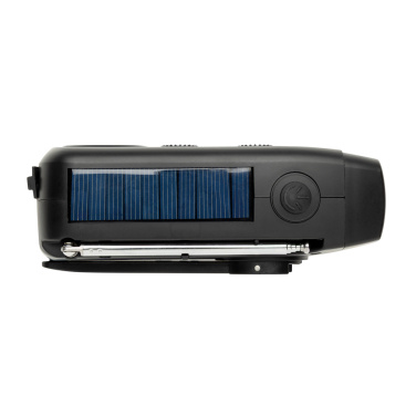 Logo trade promotional products image of: RescueWave RCS recycled plastic emergency radio