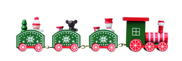Logo trade promotional product photo of: Wooden Christmas train