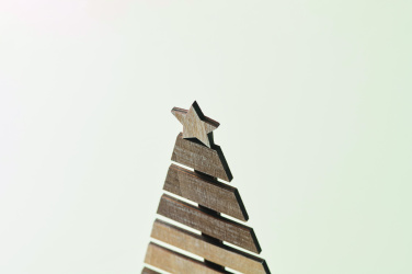 Logo trade corporate gifts image of: Wooden Christmas tree