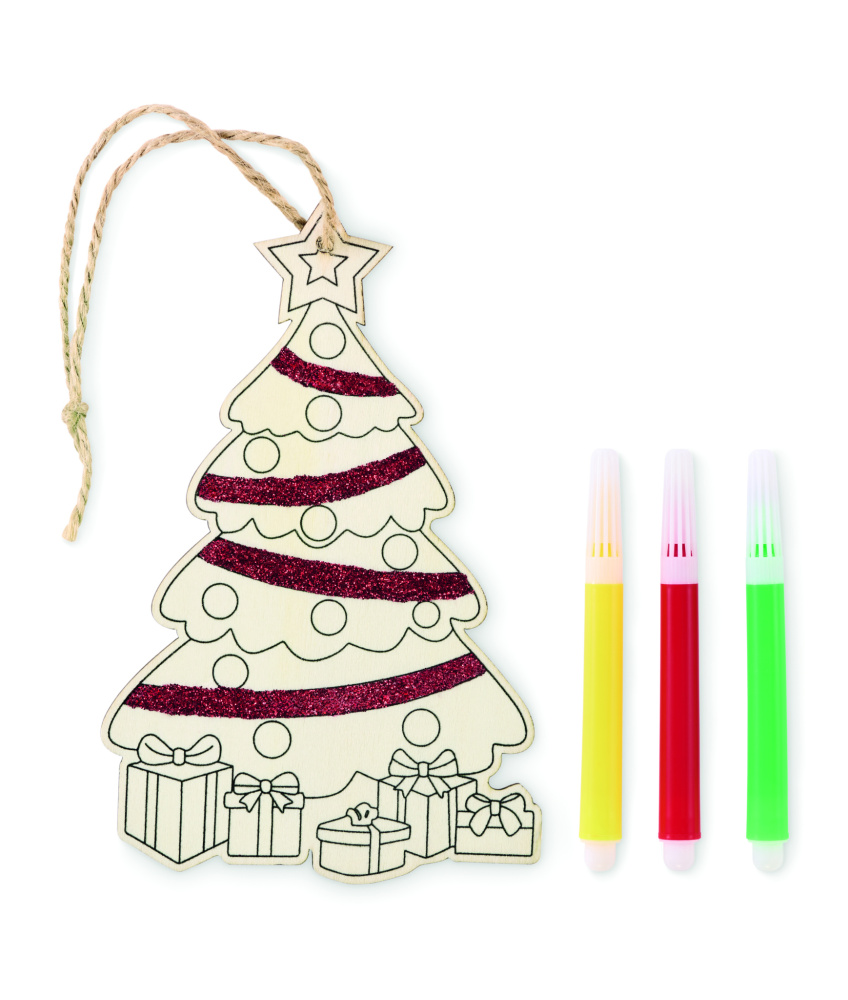 Logotrade advertising product image of: Christmas tree ornament