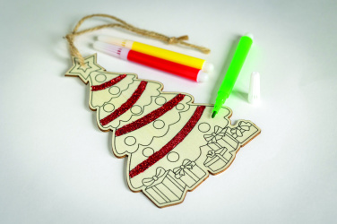 Logotrade promotional giveaway image of: Christmas tree ornament