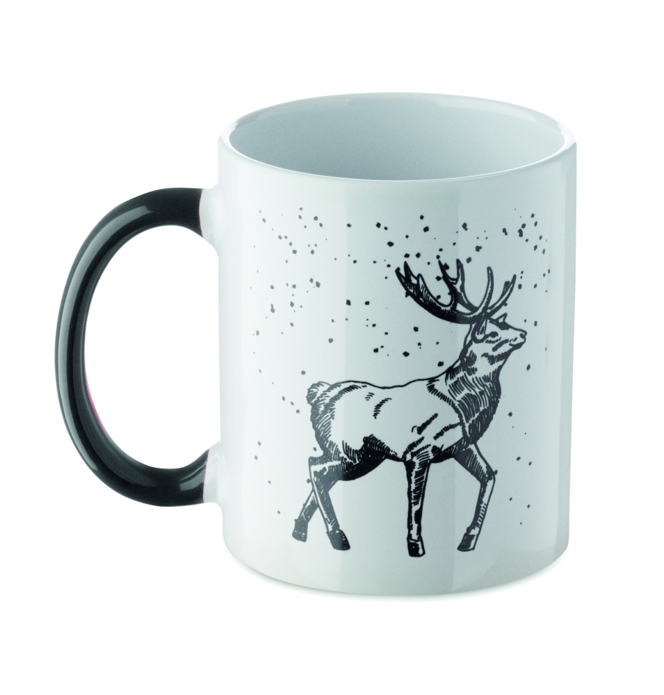 Logo trade business gift photo of: Seasonal ceramic mug 300ml