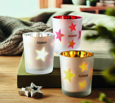 Logo trade promotional merchandise image of: LED tea light candle