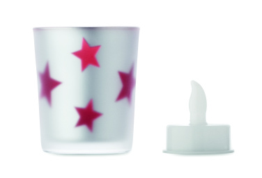 Logo trade promotional merchandise picture of: LED tea light candle