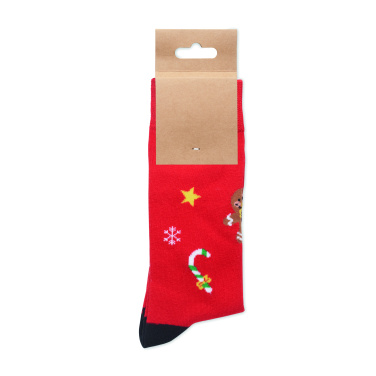 Logo trade promotional items picture of: Pair of Christmas socks M