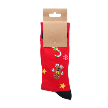 Logotrade corporate gift picture of: Pair of Christmas socks M