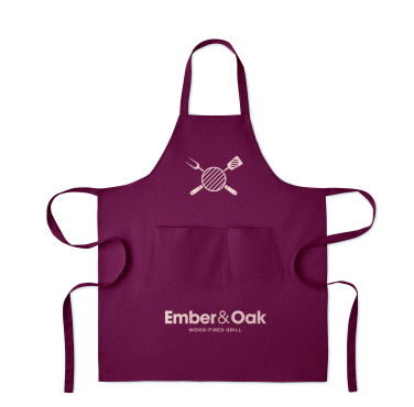 Logo trade promotional gift photo of: Organic cotton apron 240 gr/m²