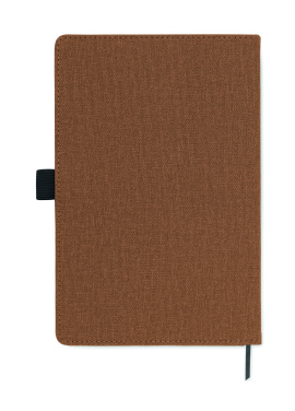 Logo trade corporate gifts image of: A5 notebook PU front pocket