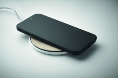 Logo trade promotional product photo of: Cork wireless charger 15W