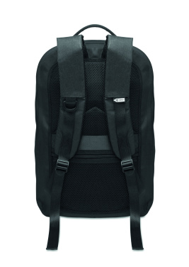 Logo trade promotional merchandise photo of: 300D RPET computer backpack