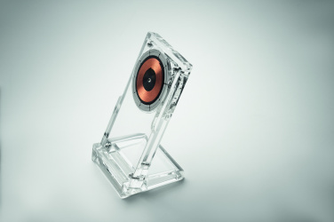 Logo trade business gift photo of: Acrylic wireless charger 15W