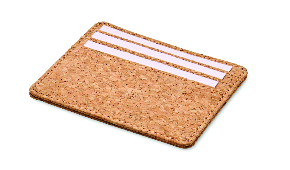 Logo trade promotional product photo of: Cork cardholder with RFID