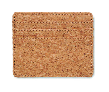 Logo trade advertising product photo of: Cork cardholder with RFID