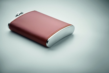 Logo trade corporate gifts picture of: Slim hip flask 200 ml