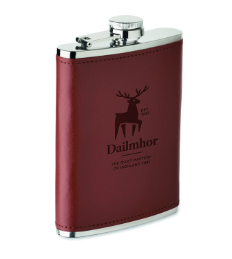 Logotrade promotional giveaways photo of: Slim hip flask 200 ml
