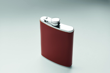 Logo trade promotional product photo of: Slim hip flask 200 ml