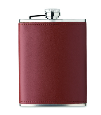 Logotrade promotional products photo of: Slim hip flask 200 ml