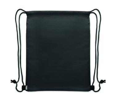 Logotrade promotional item picture of: Drawstring bag in 600D RPET