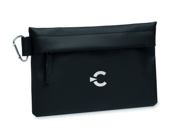 Logo trade corporate gift photo of: Organizer pouch in 600D RPET