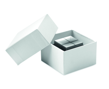 Logo trade advertising products image of: Glass cube award