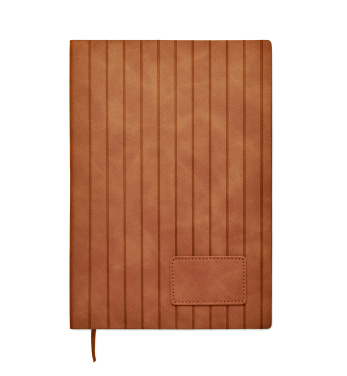 Logo trade promotional products picture of: A5 notebook in smokey PU