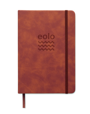 Logotrade advertising product image of: A5 smokey PU notebook