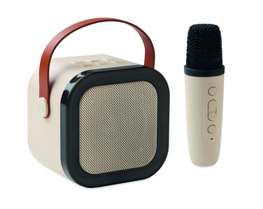 Logo trade promotional merchandise image of: Karaoke set speaker