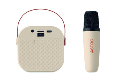 Logotrade promotional merchandise image of: Karaoke set speaker