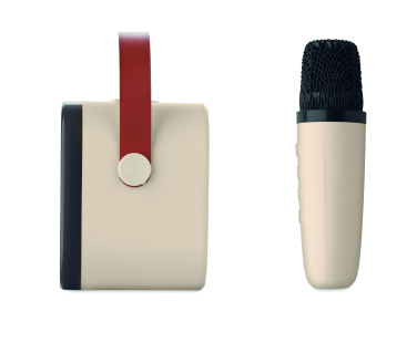 Logo trade advertising products image of: Karaoke set speaker