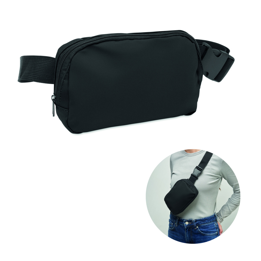 Logo trade corporate gift photo of: Waist bag in 210D polyester