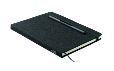 Logotrade promotional giveaway image of: A5 notebook with phone holder