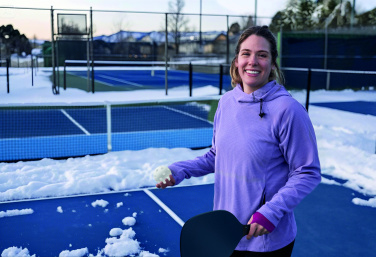 Logo trade promotional products picture of: Pickle ball paddle set