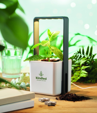 Logo trade corporate gifts image of: Indoor garden with LED light
