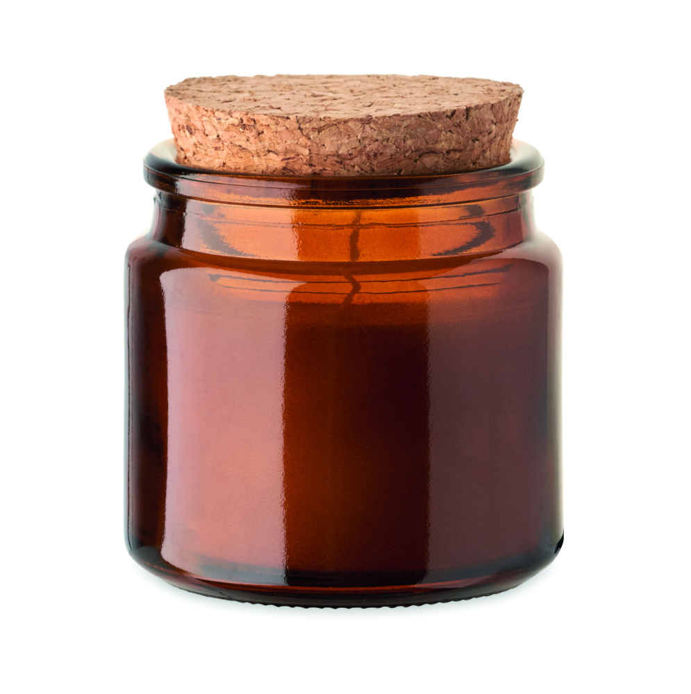 Logo trade promotional giveaways picture of: Plant based wax candle 70 gr