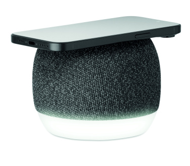 Logo trade promotional gifts image of: 15W wireless charger speaker