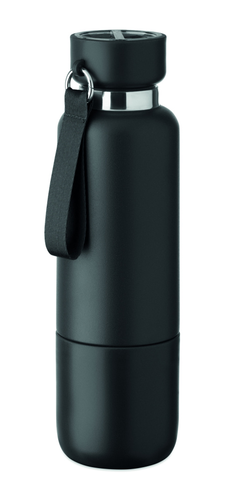 Logo trade promotional giveaways picture of: Double wall bottle 500ml