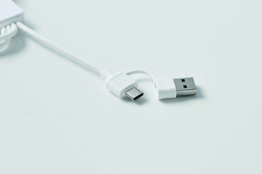 Logotrade promotional items photo of: 2 in 1 charging cable type-C