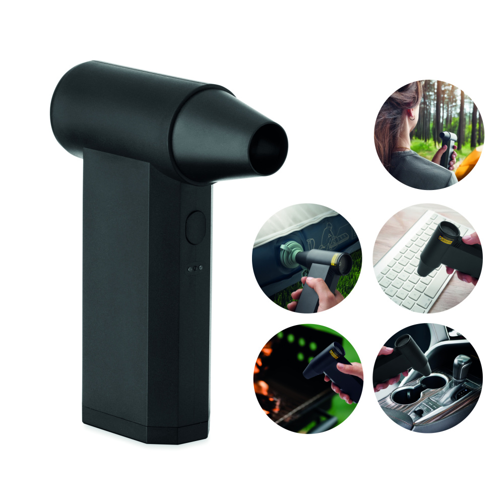 Logo trade business gifts image of: Portable turbo fan