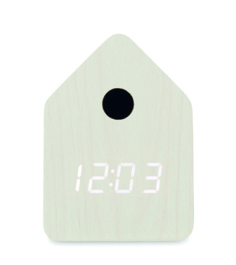 Logotrade promotional product image of: MDF cuckoo alarm clock