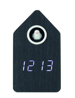 Logotrade promotional merchandise photo of: MDF cuckoo alarm clock