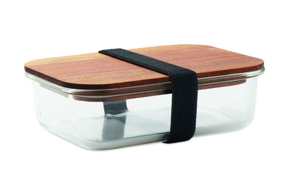 Logo trade advertising product photo of: Glass lunch box 800ml