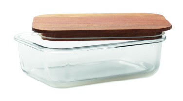 Logotrade corporate gift picture of: Glass lunch box 800ml