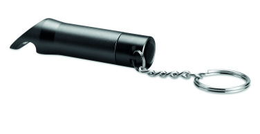 Logotrade promotional merchandise photo of: Metal torch key ring Ylivieska