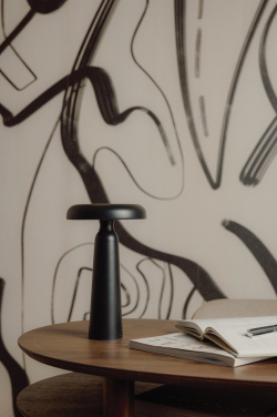 Logo trade corporate gifts picture of: VINGA Avery RCS table lamp