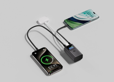 Logotrade promotional merchandise image of: Urban Vitamin Campbell 55W 10.000mAh pocket powerbank